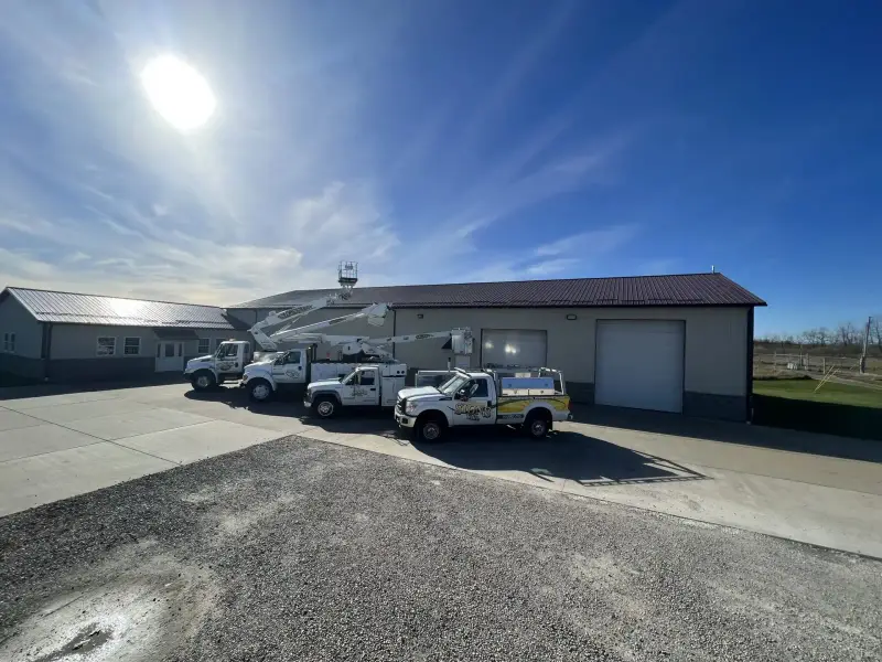 Bucket-truck fleet for installation and service