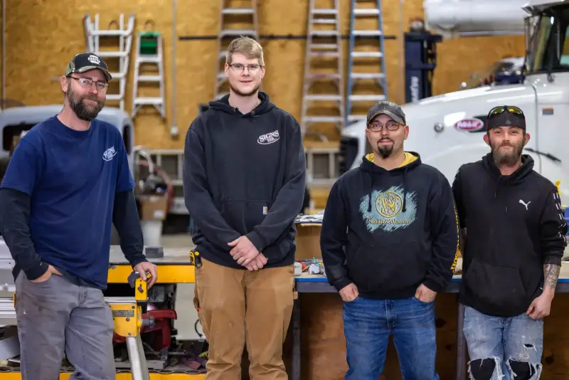 The Signs Limited shop team